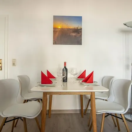 Apartment Strandidyll 6, Balkon Mit Meerblick